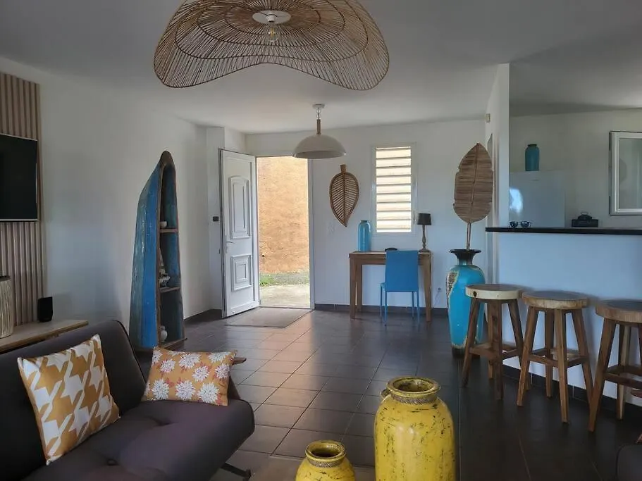 Villa Bwa Sasha Calme Vue Mer Et Plage A 2 Min Le Diamant Martinique