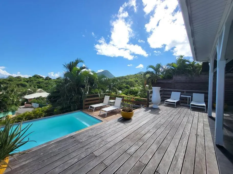 Villa Bwa Sasha Calme Vue Mer Et Plage A 2 Min Le Diamant